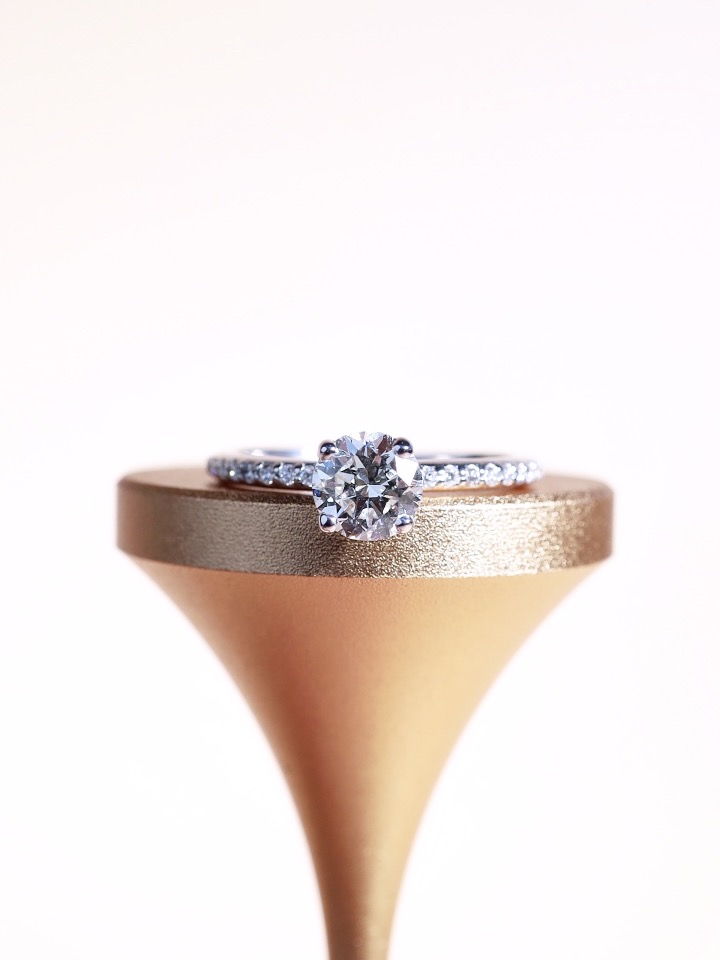 GIA-Certified 0.50 Carat Round Diamond Solitaire Ring in 18K White Gold - Image 8